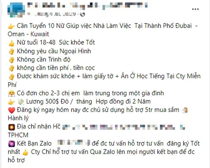 Lại rộ dịch vụ môi giới xuất khẩu lao động 