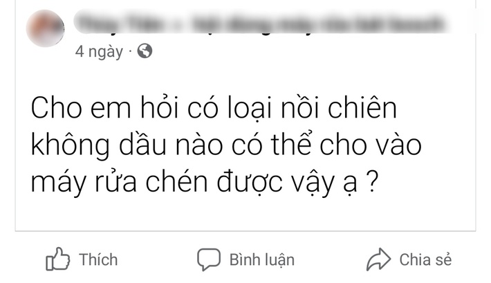 Nồi chiên không dầu nào có thể cho vào máy rửa bát? Cư dân mạng chỉ ra 3 - 4 loại cực quen thuộc với bà nội trợ - Ảnh 1.