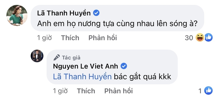 Việt Anh đăng ảnh cùng Quỳnh Nga, 