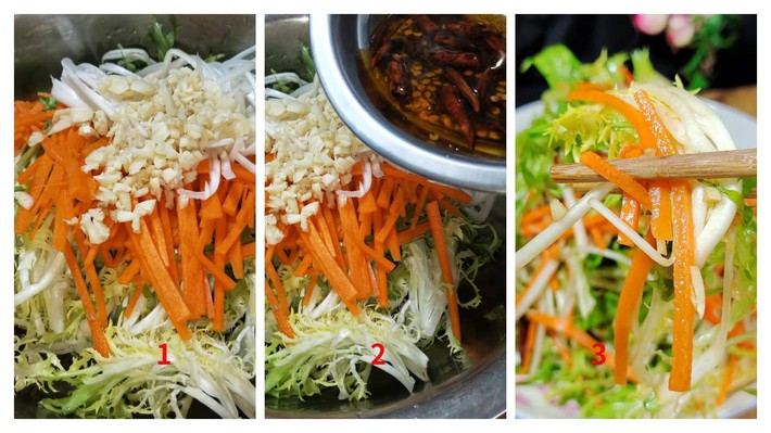 salad rau cúc đắng